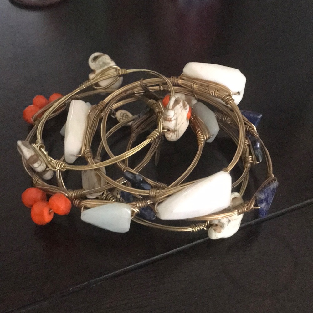 Bourbon and bow tie bracelets! Authentic!